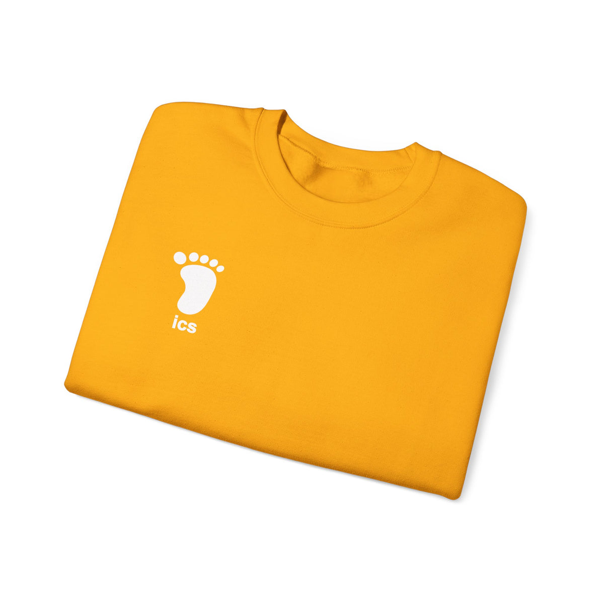 Foot ICS crewneck (white print)
