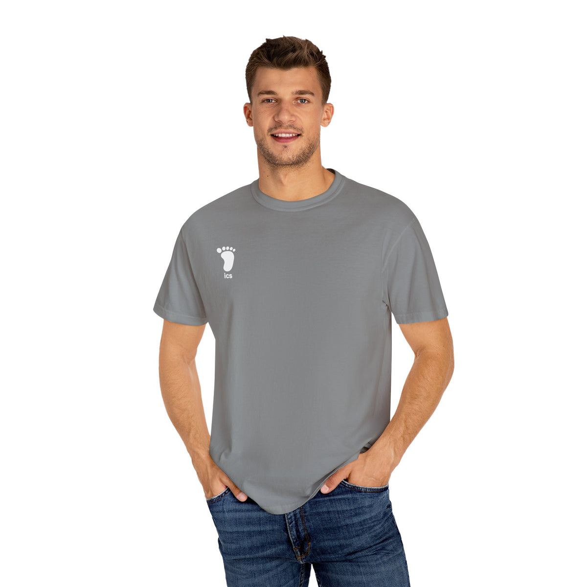 Foot ICS (white print) Garment T-Shirt