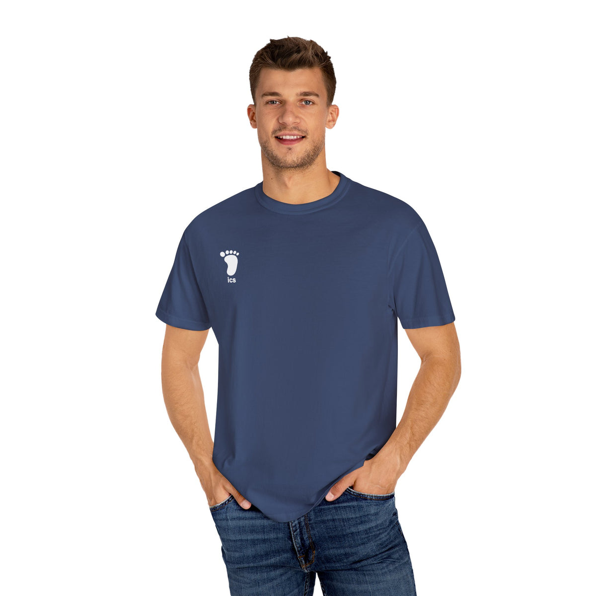 Foot ICS (white print) Garment T-Shirt