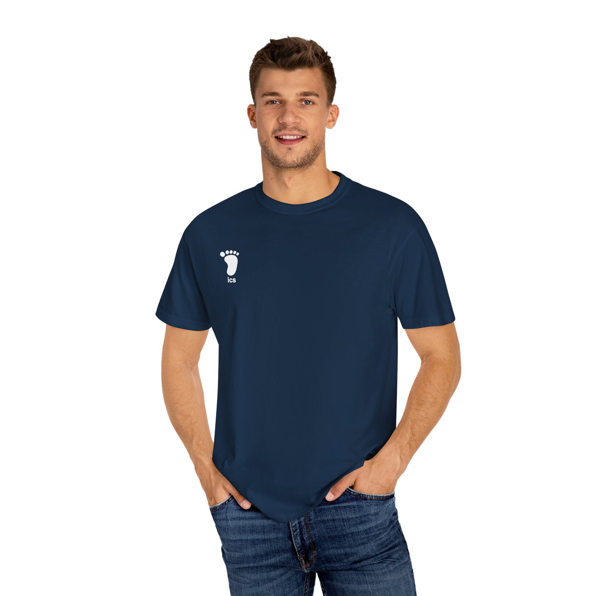 Foot ICS (white print) Garment T-Shirt