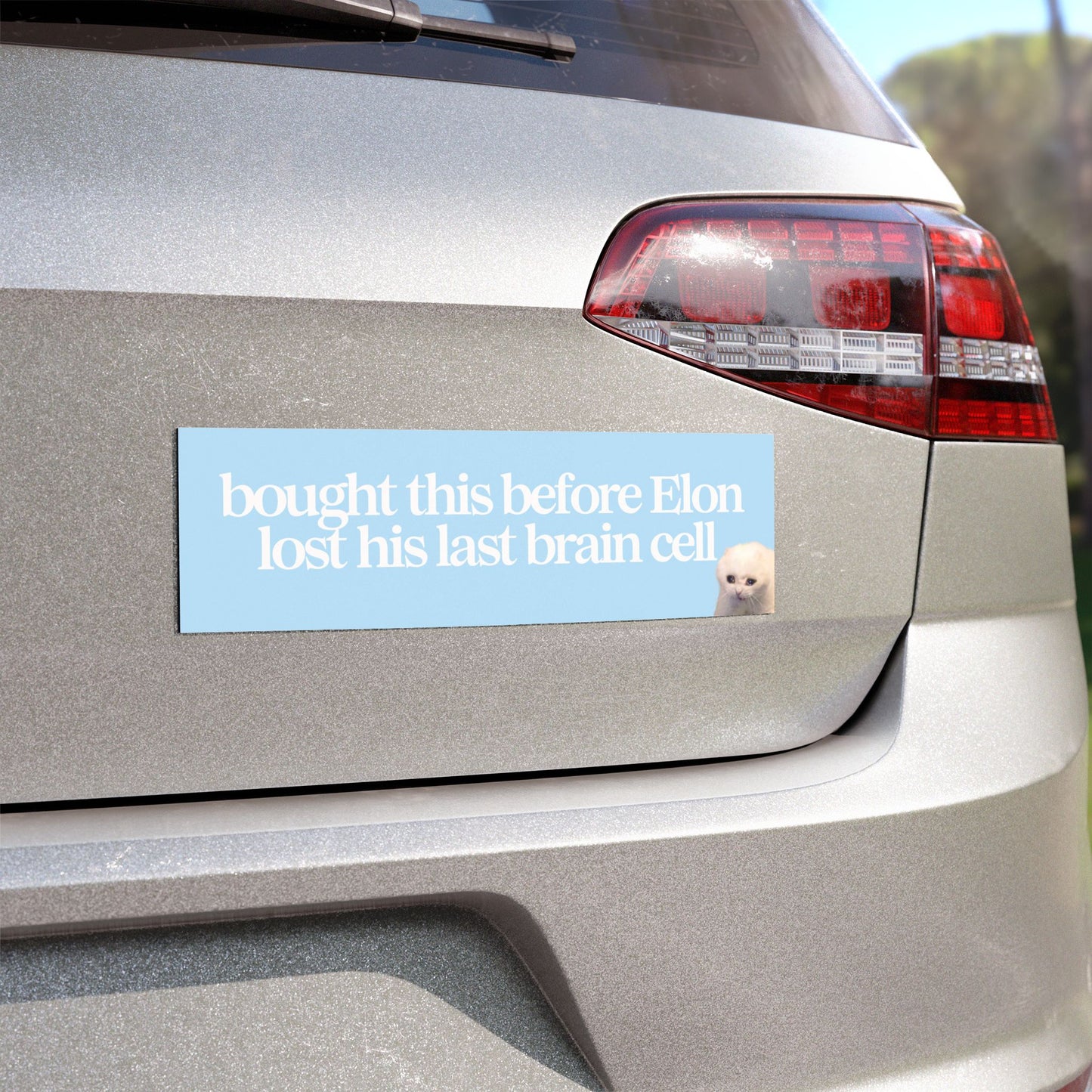BOUGHT THIS BEFORE ELON LOST HIS LAST BRAIN CELL (BABY BLUE)