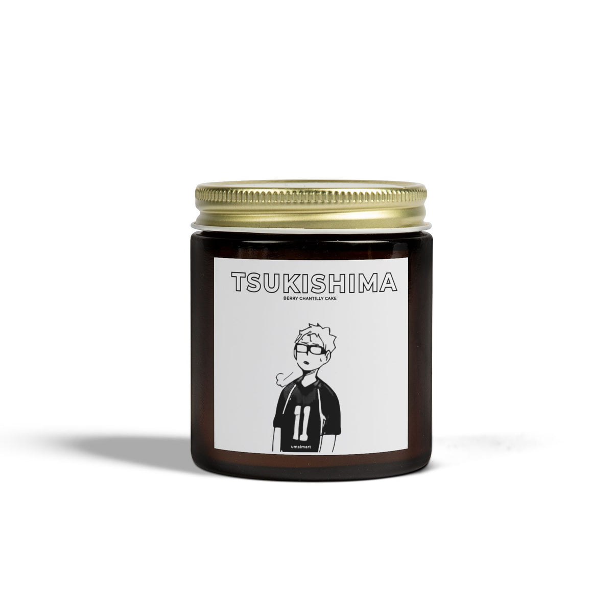 Tsukishima’s Berry Chantilly Candle (Coconut & Apricot Wax)
