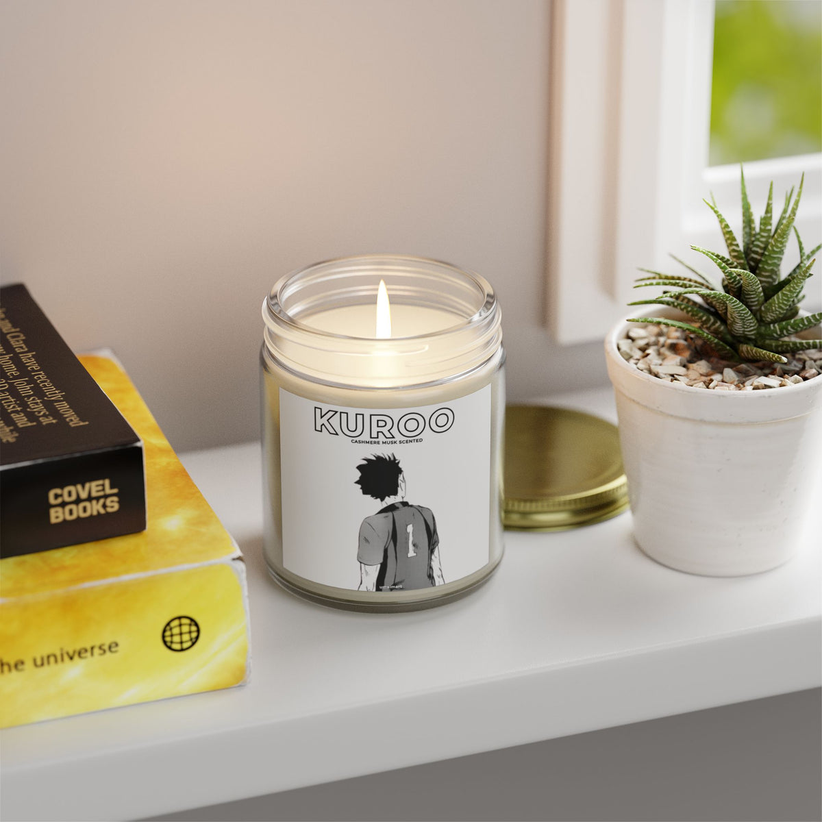 Kuroo Inspired Scented Candles - Coconut Apricot Wax (4oz & 9oz)