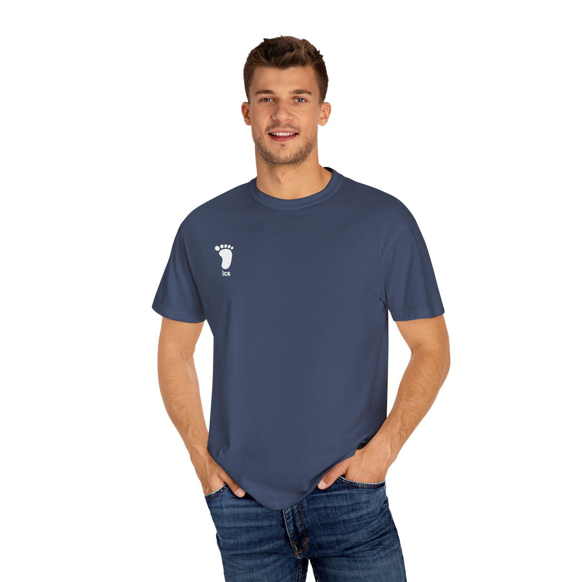 Foot ICS (white print) Garment T-Shirt