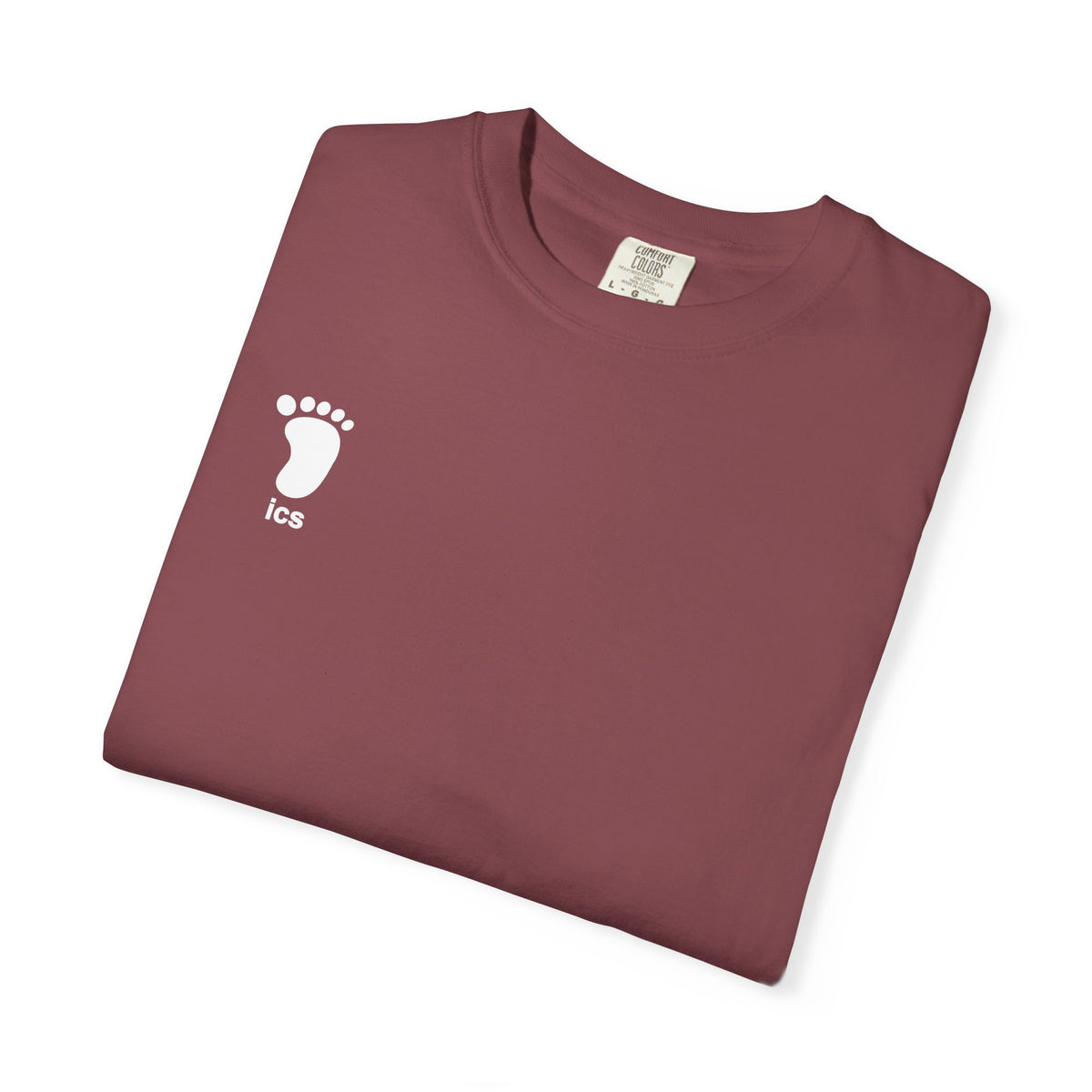 Foot ICS (white print) Garment T-Shirt