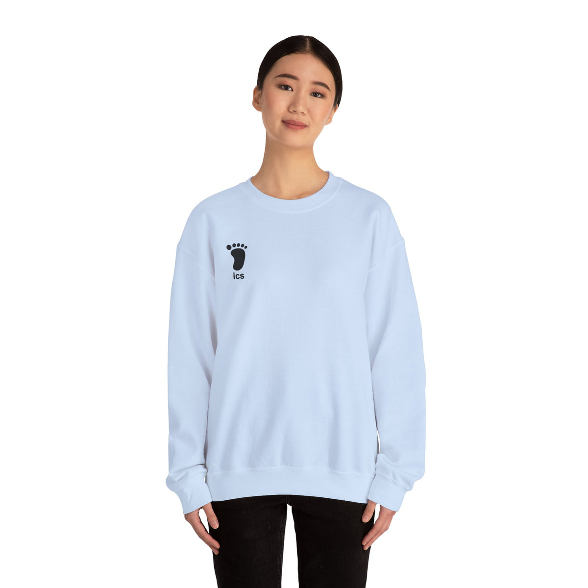 Foot ICS (Black Print) Crewneck