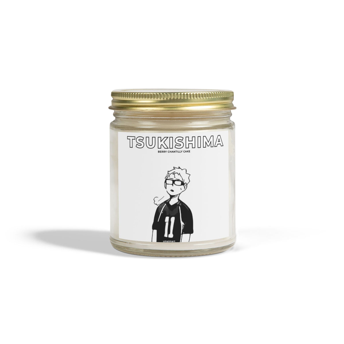 Tsukishima’s Berry Chantilly Candle (Coconut & Apricot Wax)