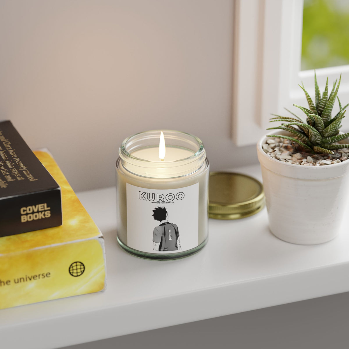 Kuroo Inspired Scented Candles - Coconut Apricot Wax (4oz & 9oz)