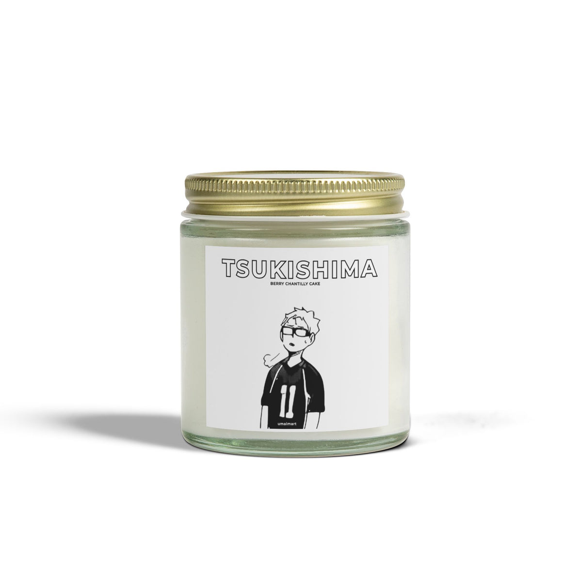 Tsukishima’s Berry Chantilly Candle (Coconut & Apricot Wax)