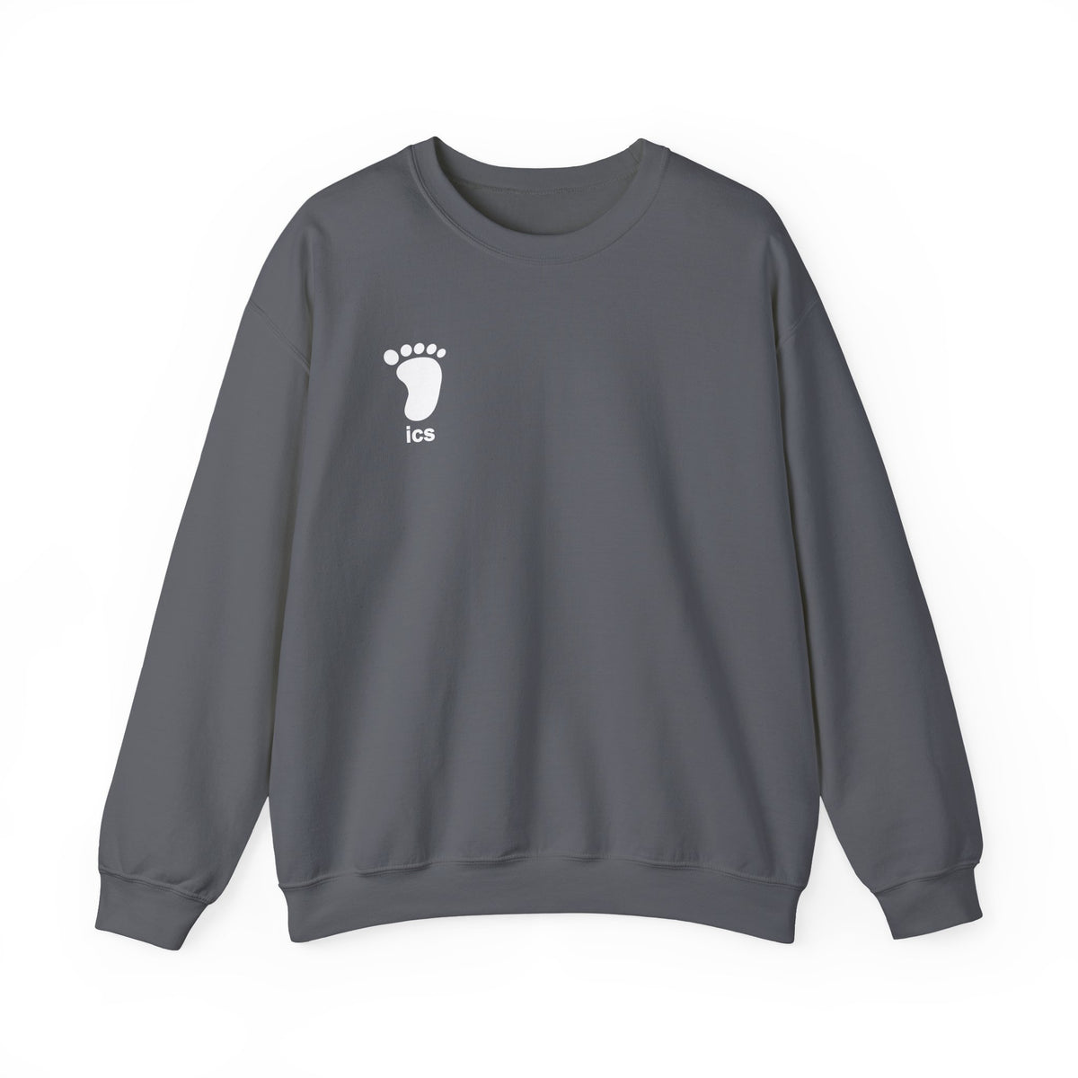 Foot ICS crewneck (white print)