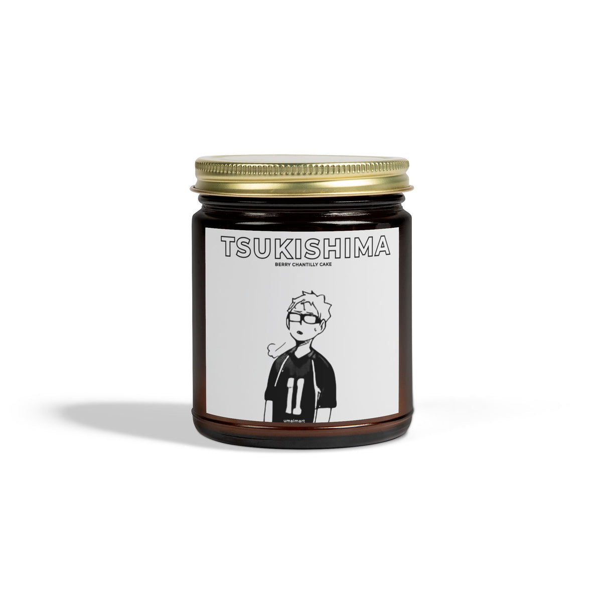 Tsukishima’s Berry Chantilly Candle (Coconut & Apricot Wax)