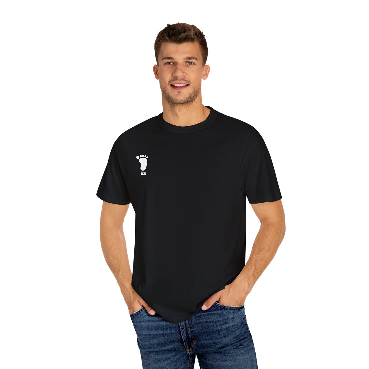 Foot ICS (white print) Garment T-Shirt