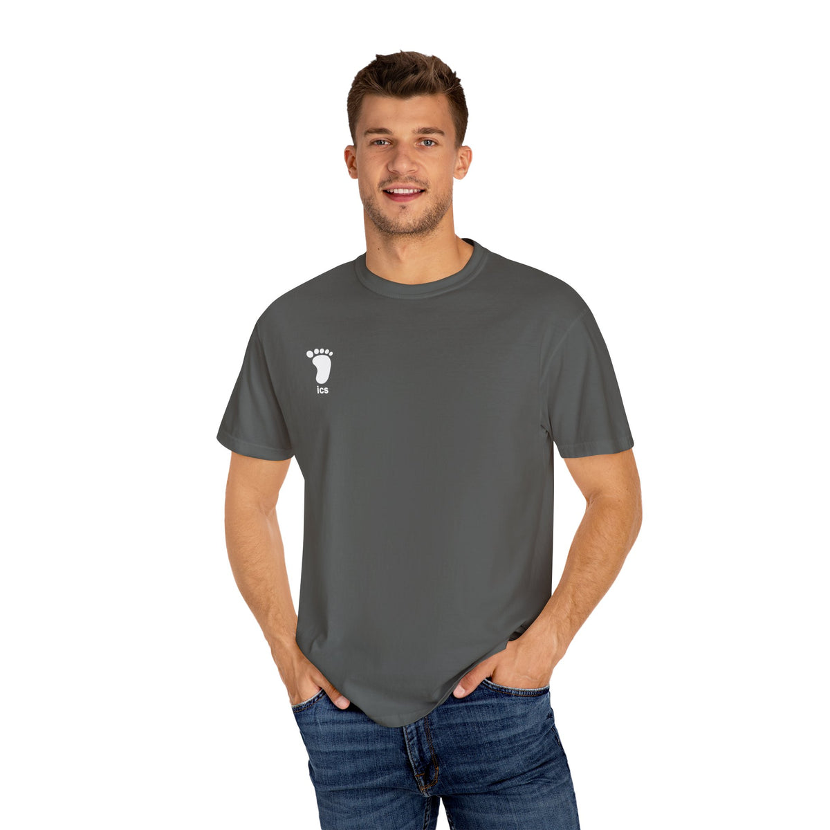 Foot ICS (white print) Garment T-Shirt
