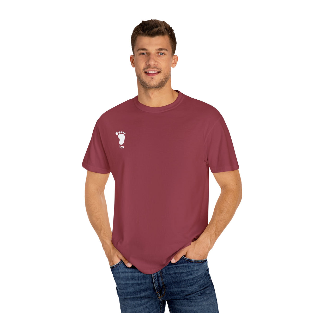 Foot ICS (white print) Garment T-Shirt