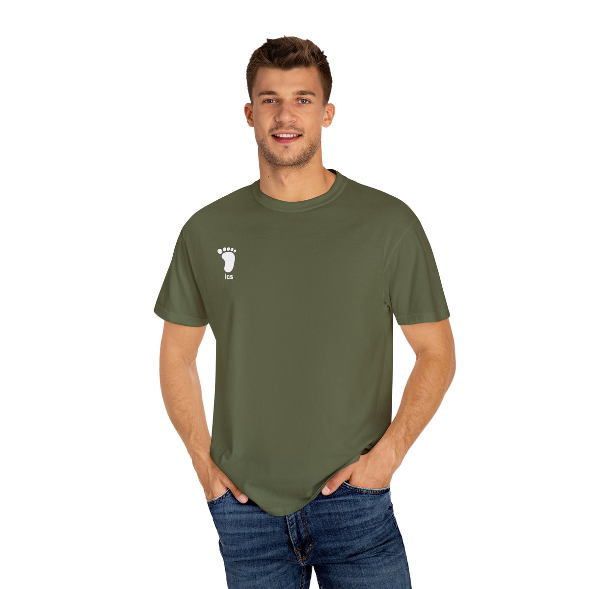 Foot ICS (white print) Garment T-Shirt