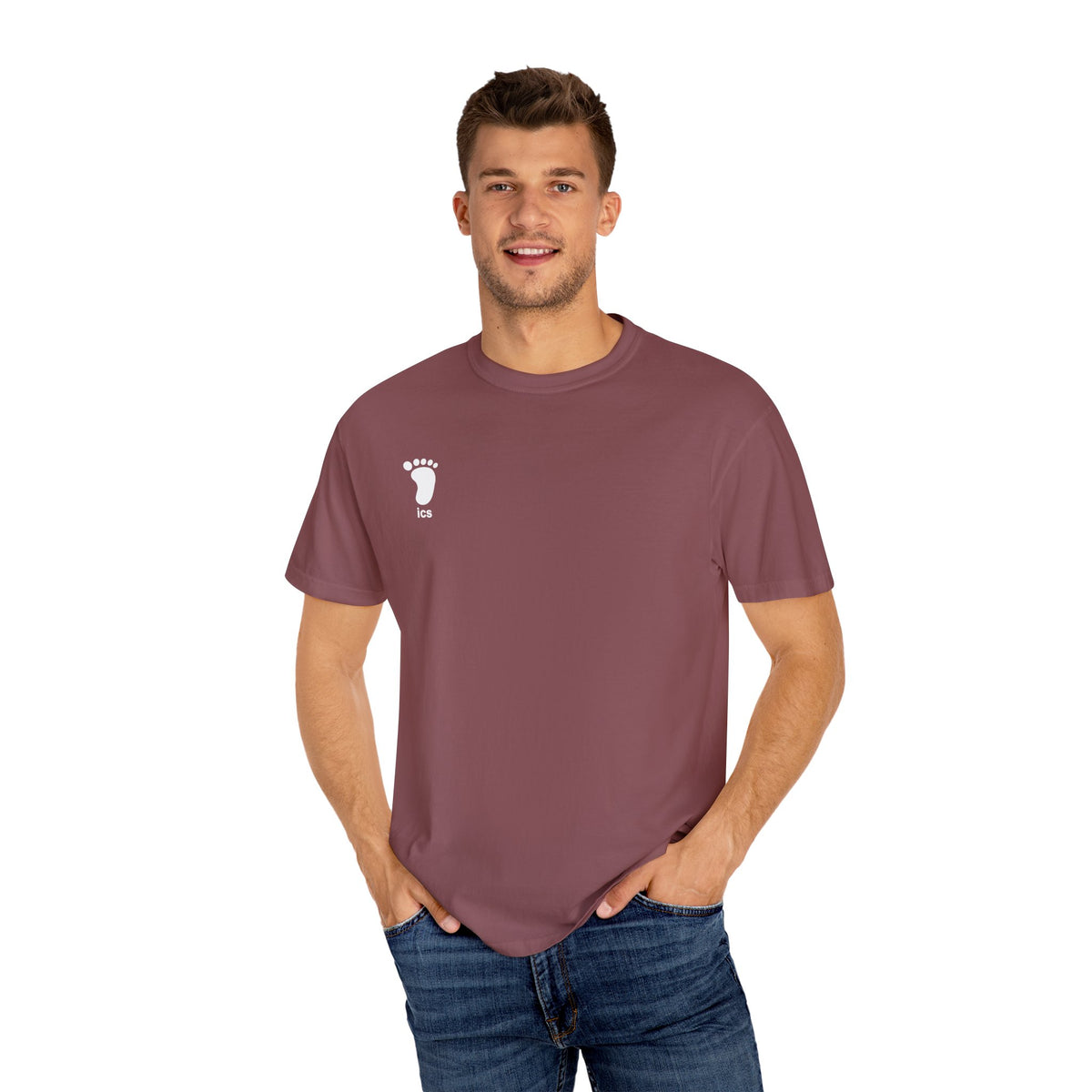 Foot ICS (white print) Garment T-Shirt