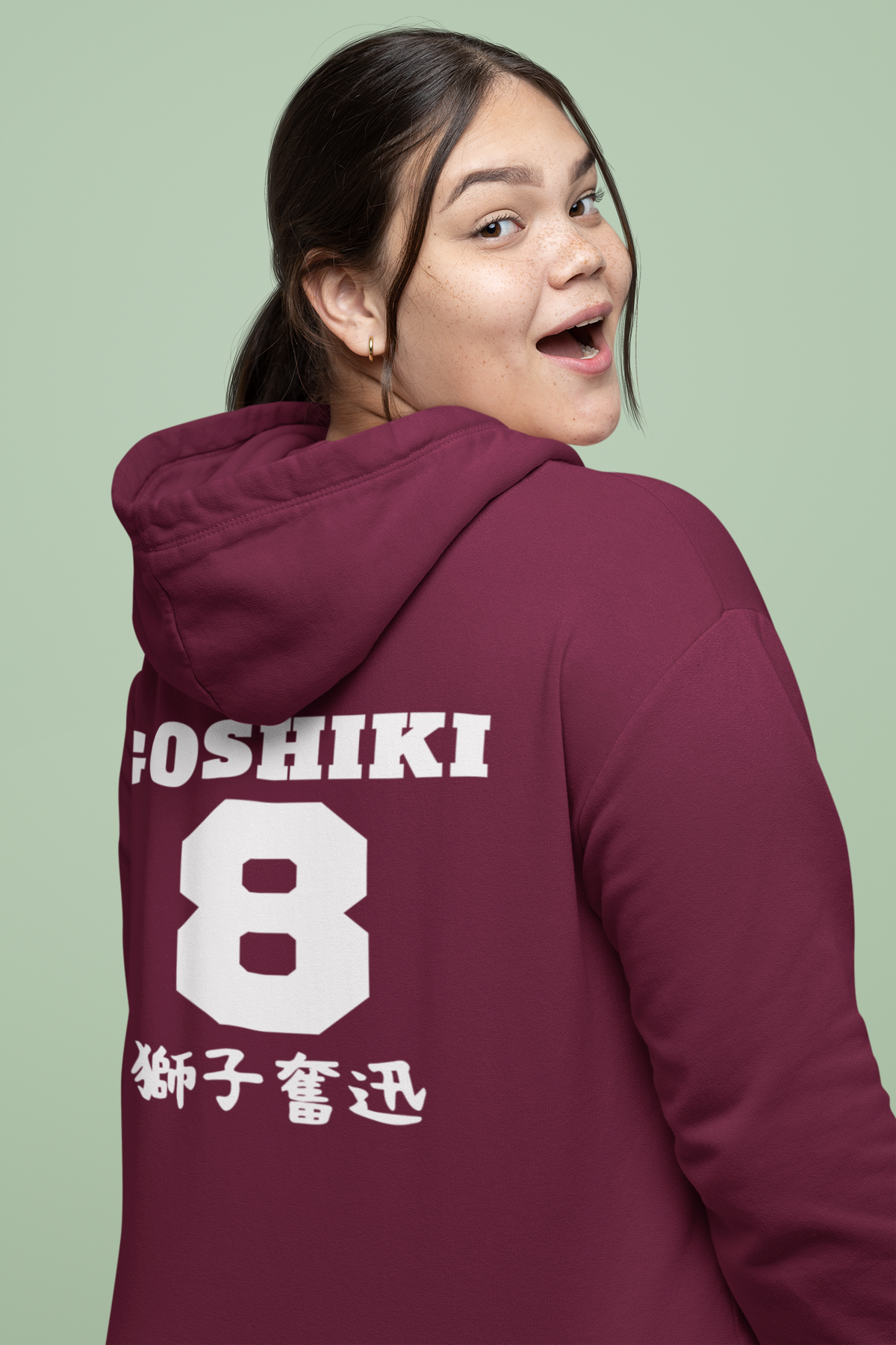 Shiratorizawa Volleyball Goshiki Boyfriend Hoodie