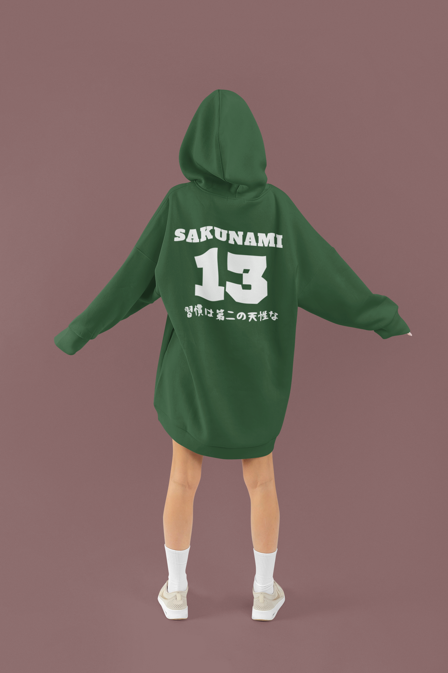 Date Tech Volleyball Sakunami Boyfriend Hoodie