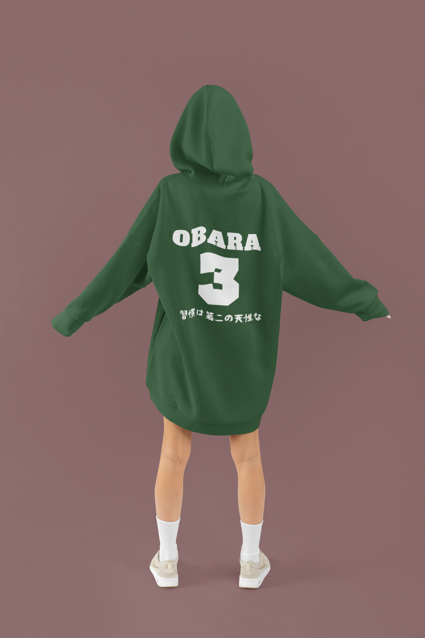 Date Tech Volleyball Obara Boyfriend Hoodie