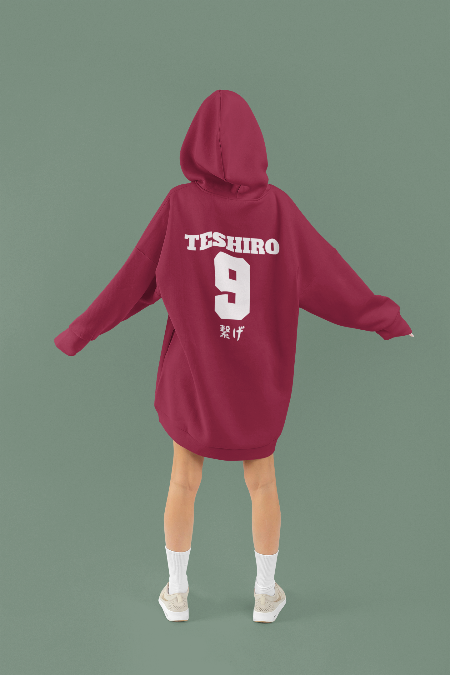Nekoma Volleyball Teshiro Boyfriend Hoodie