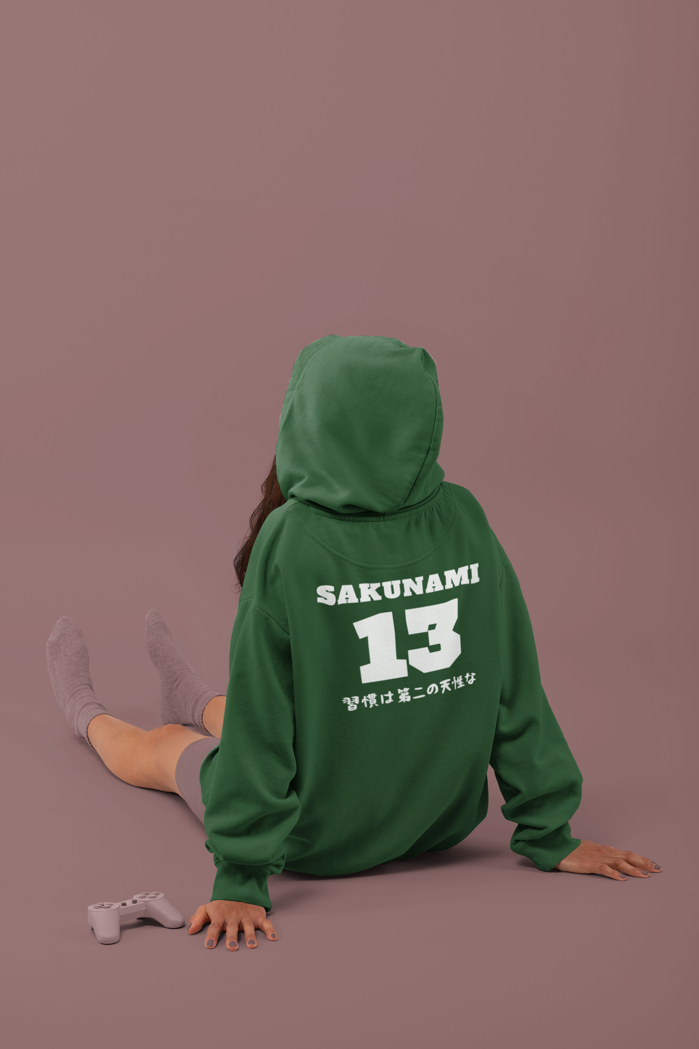 Date Tech Volleyball Sakunami Boyfriend Hoodie