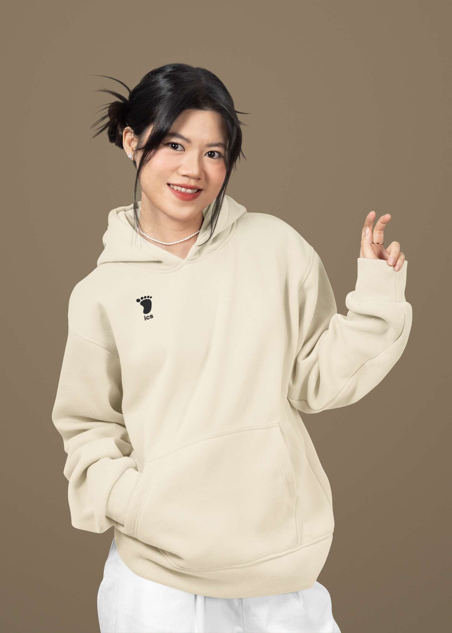 Foot ICS (Black Print) Hoodie