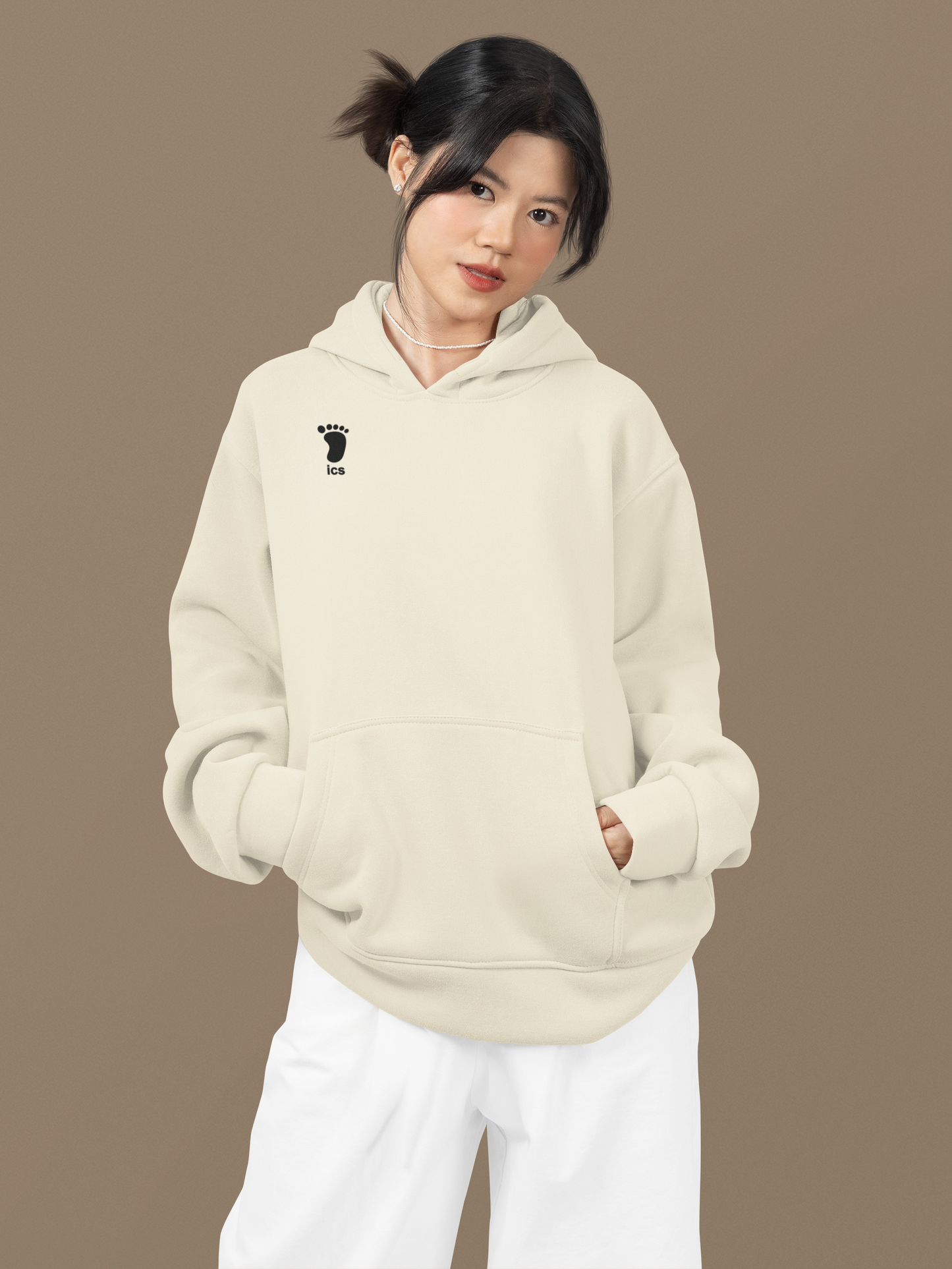 Foot ICS (Black Print) Hoodie