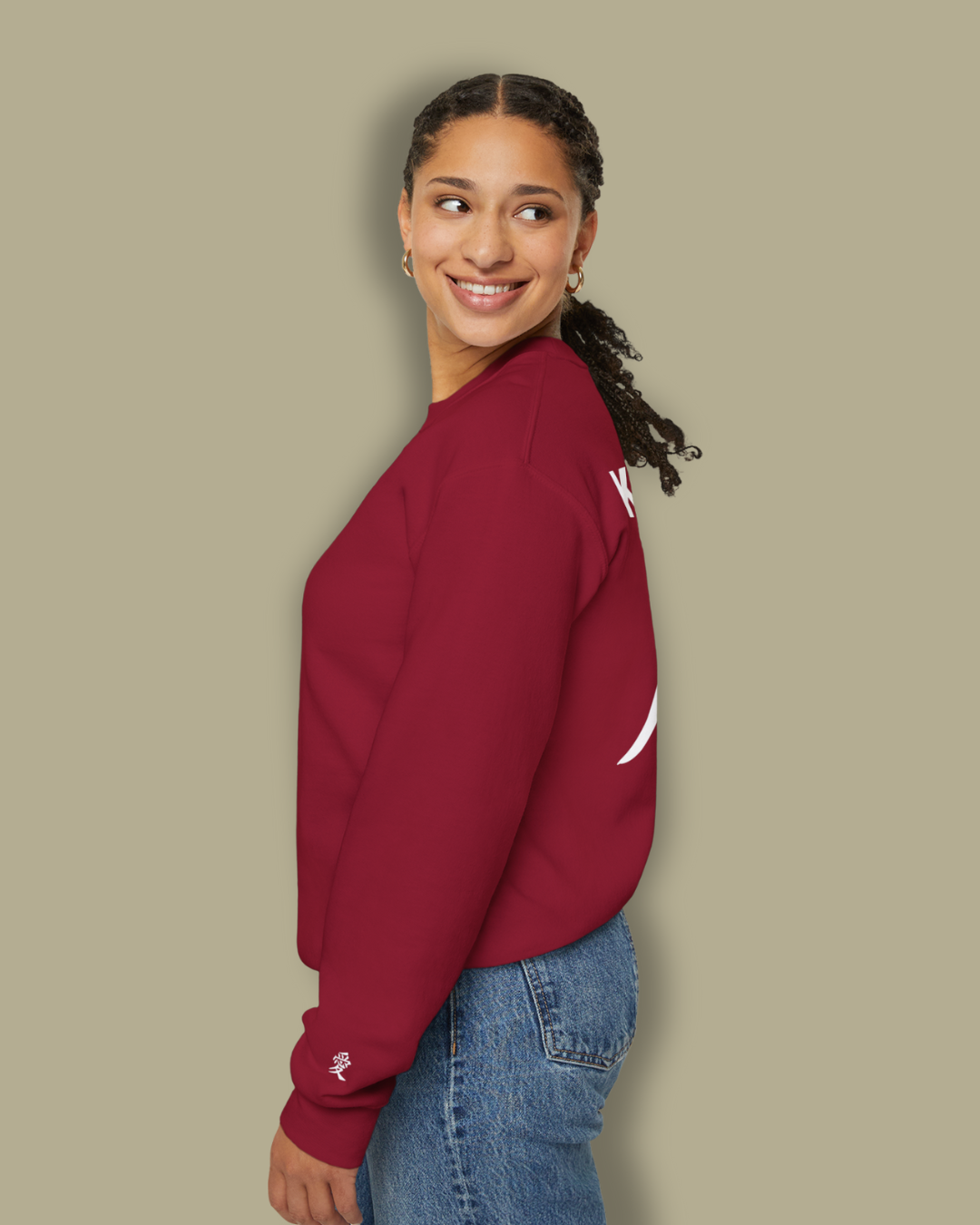 Kazekage Crewneck (Hidden Love Symbol on the sleeve)