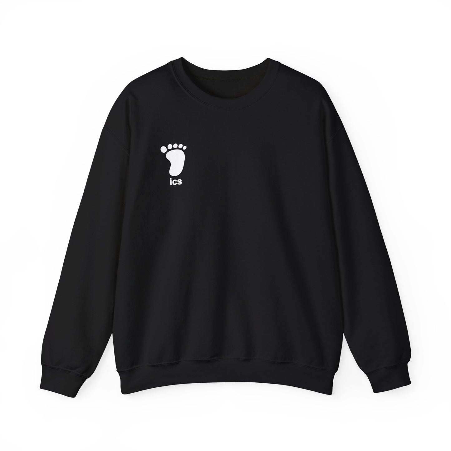 Foot ICS crewneck (white print)