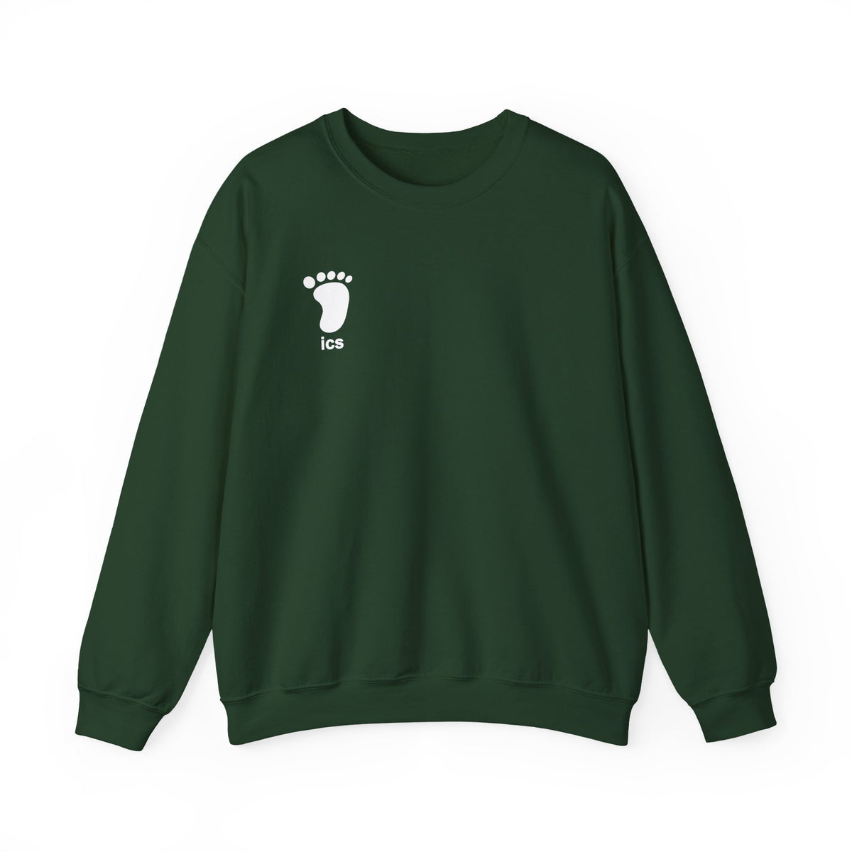 Foot ICS crewneck (white print)
