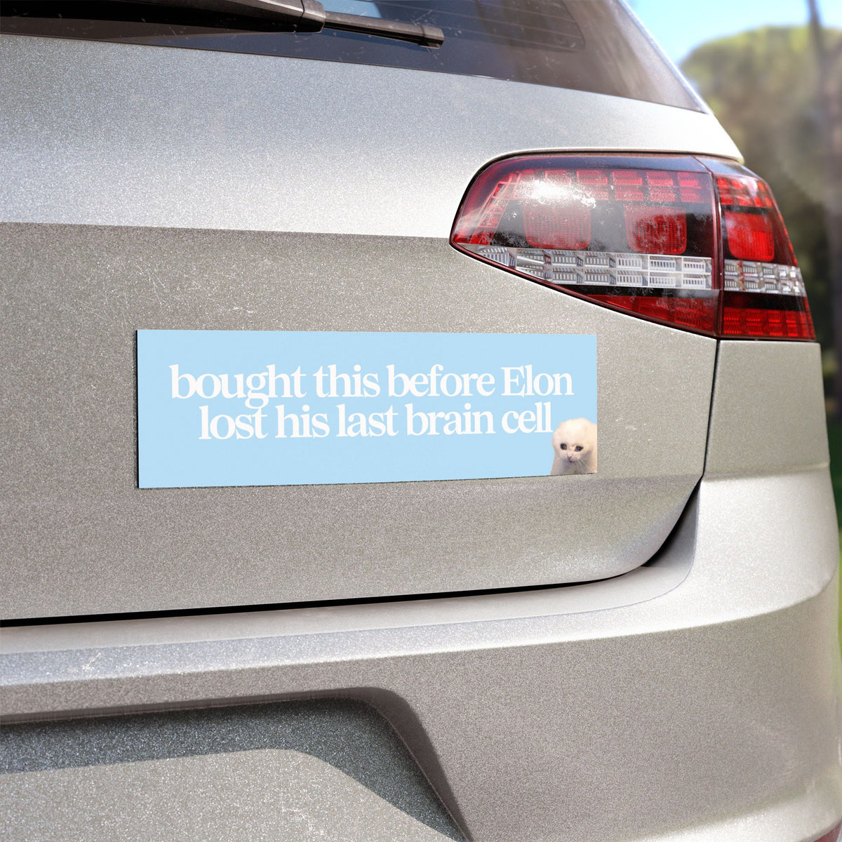 BOUGHT THIS BEFORE ELON LOST HIS LAST BRAIN CELL (BABY BLUE)