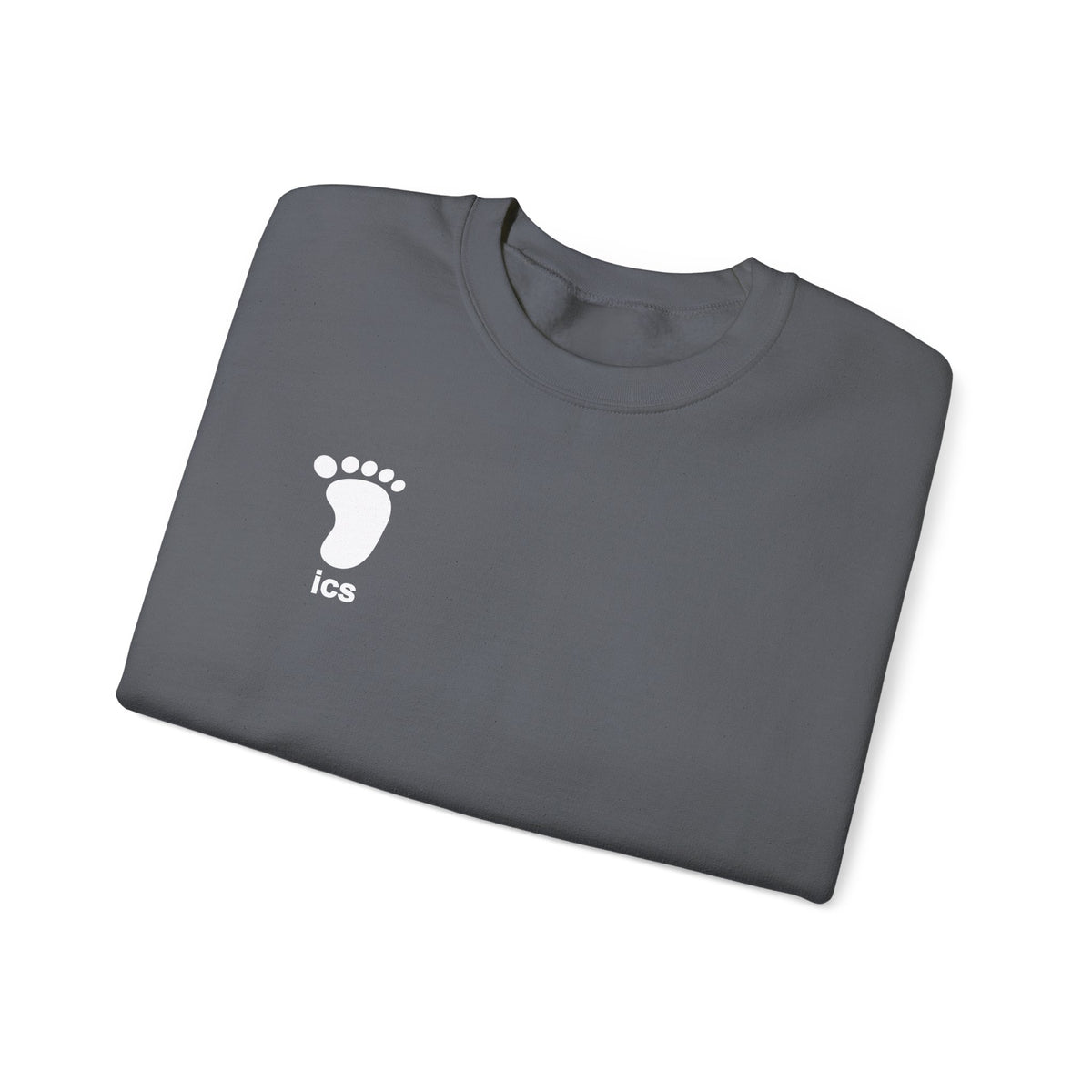 Foot ICS crewneck (white print)