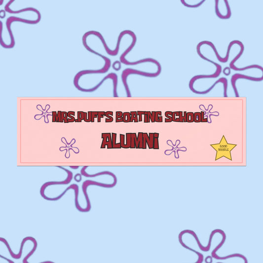 MRS.PUFF'S BOATING SCHOOL ALUMNI (PATRICK PINK)