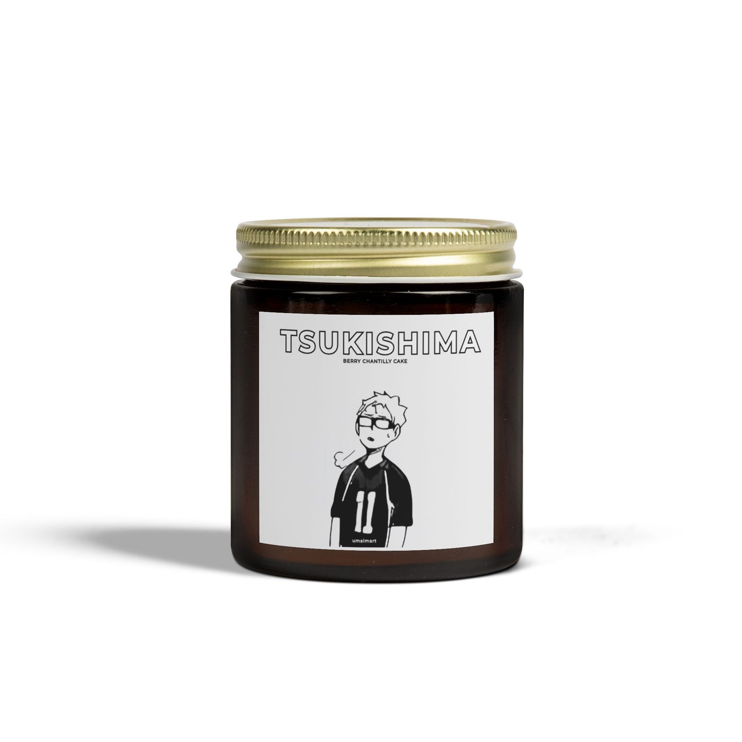 Tsukishima’s Berry Chantilly Candle (Coconut & Apricot Wax)