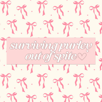 SURVIVING PURLEY OUT OF SPITE BUMPER MAGNET