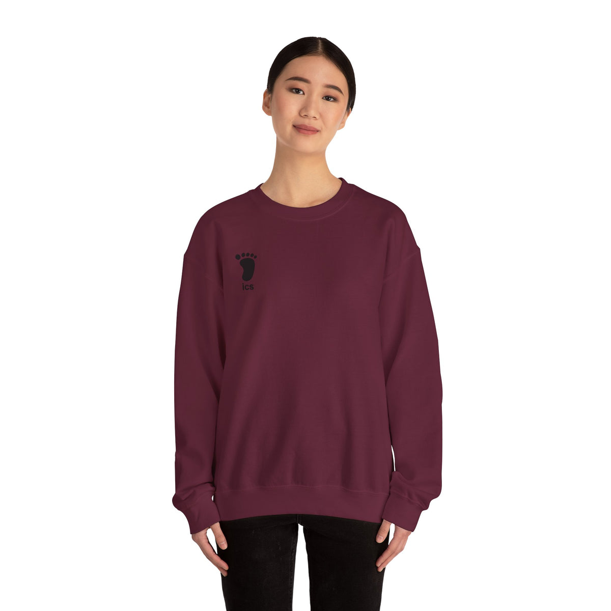 Foot ICS (Black Print) Crewneck