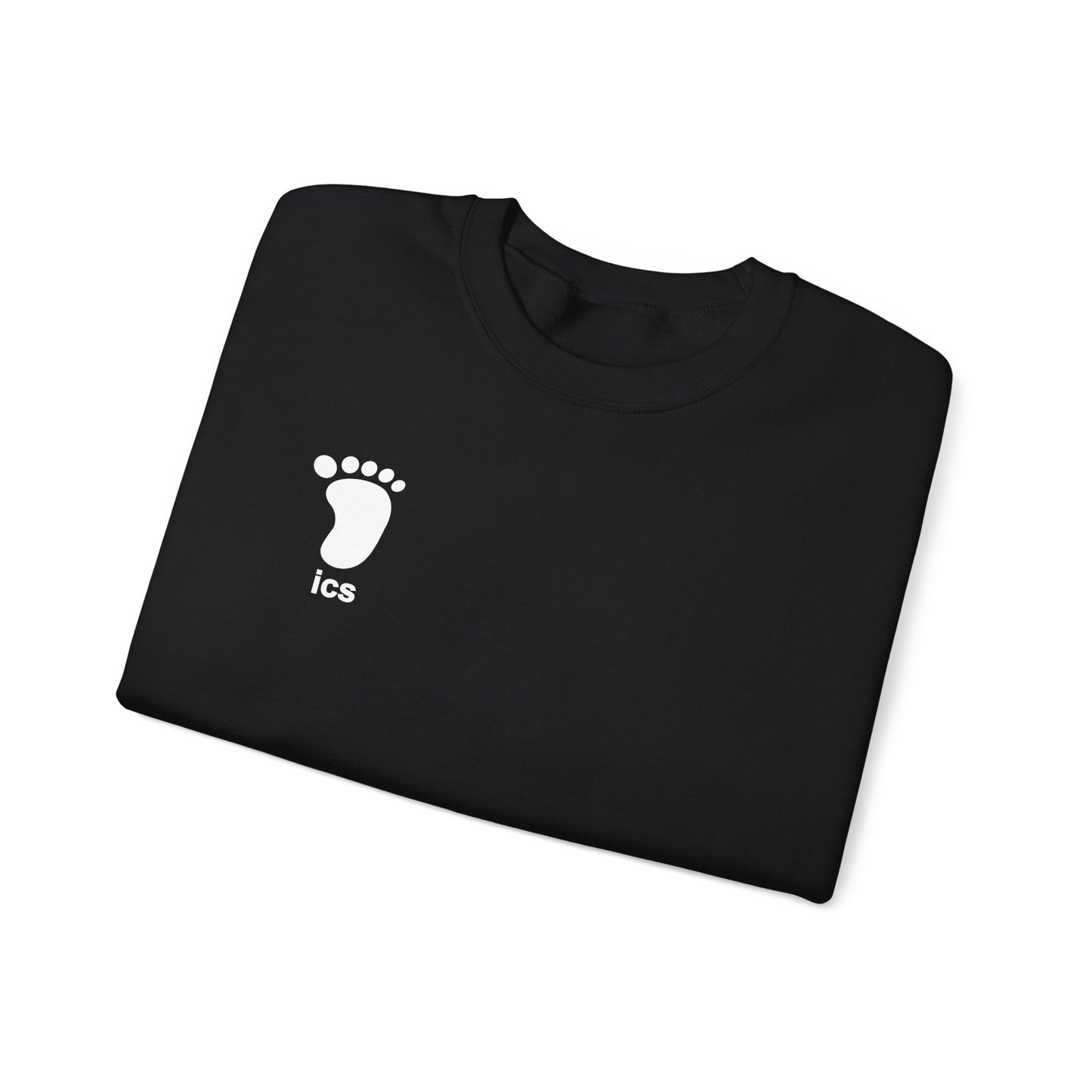 Foot ICS crewneck (white print)