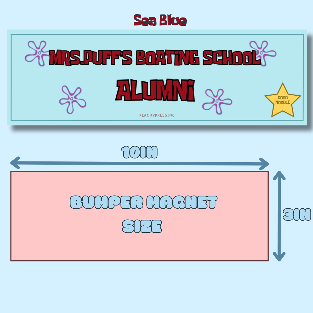 MRS.PUFF BOATING SCHOOL ALUMNI (SEA BLUE)