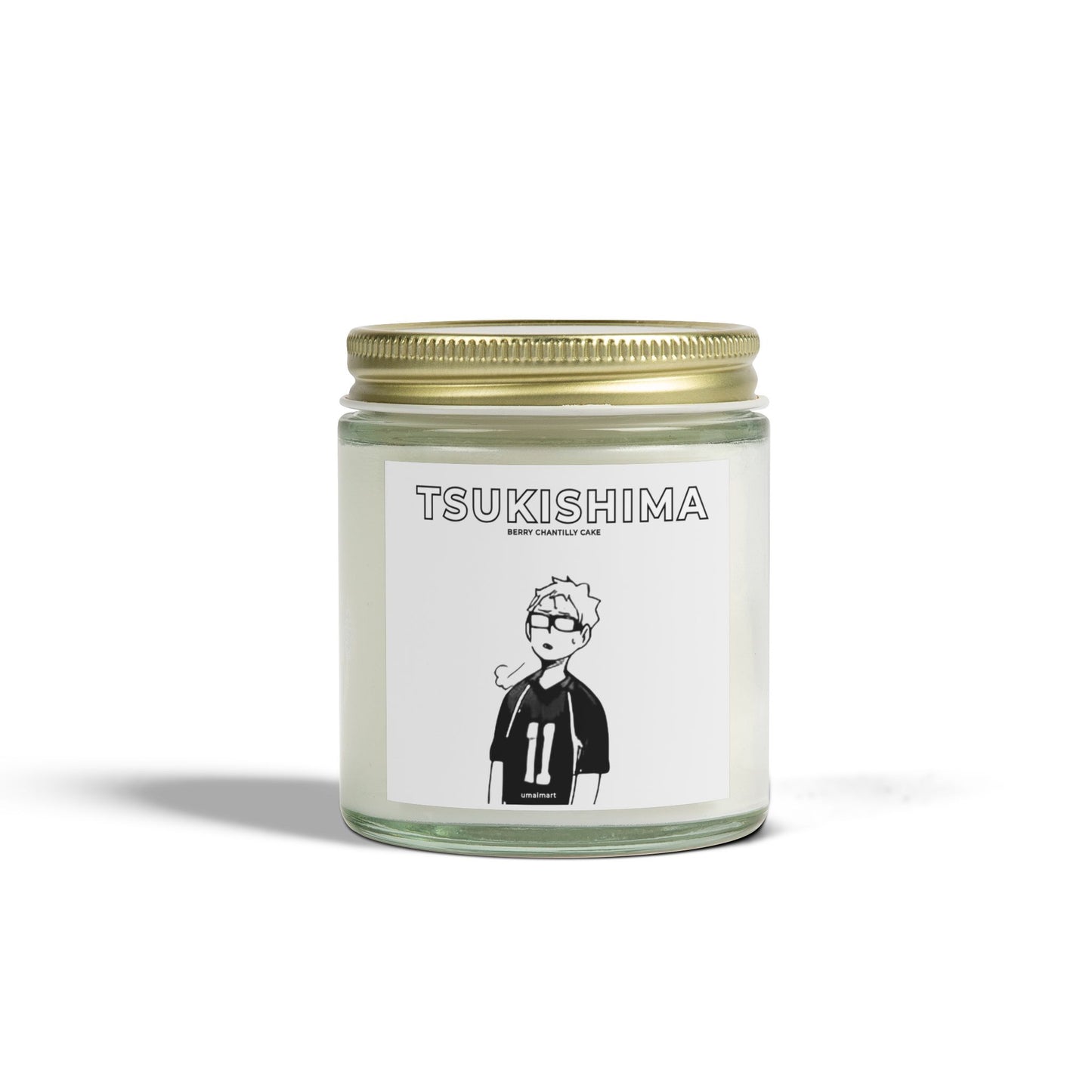 Tsukishima’s Berry Chantilly Candle (Coconut & Apricot Wax)