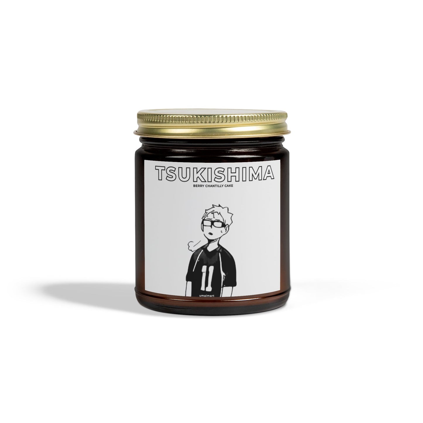 Tsukishima’s Berry Chantilly Candle (Coconut & Apricot Wax)