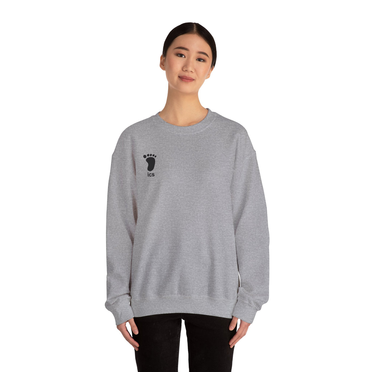 Foot ICS (Black Print) Crewneck