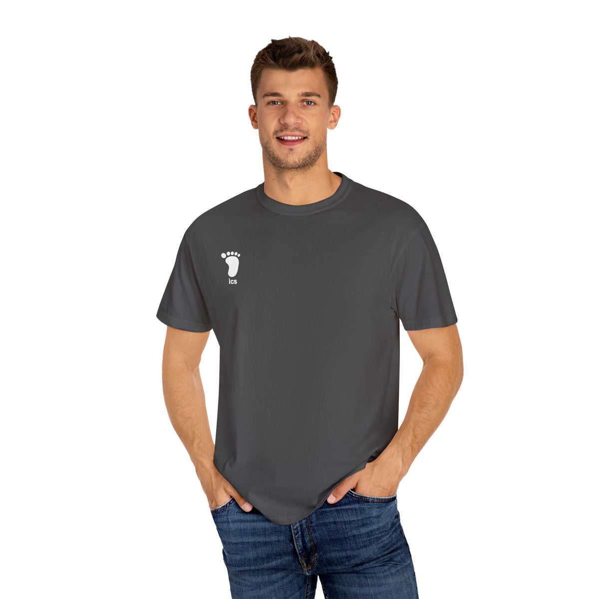 Foot ICS (white print) Garment T-Shirt