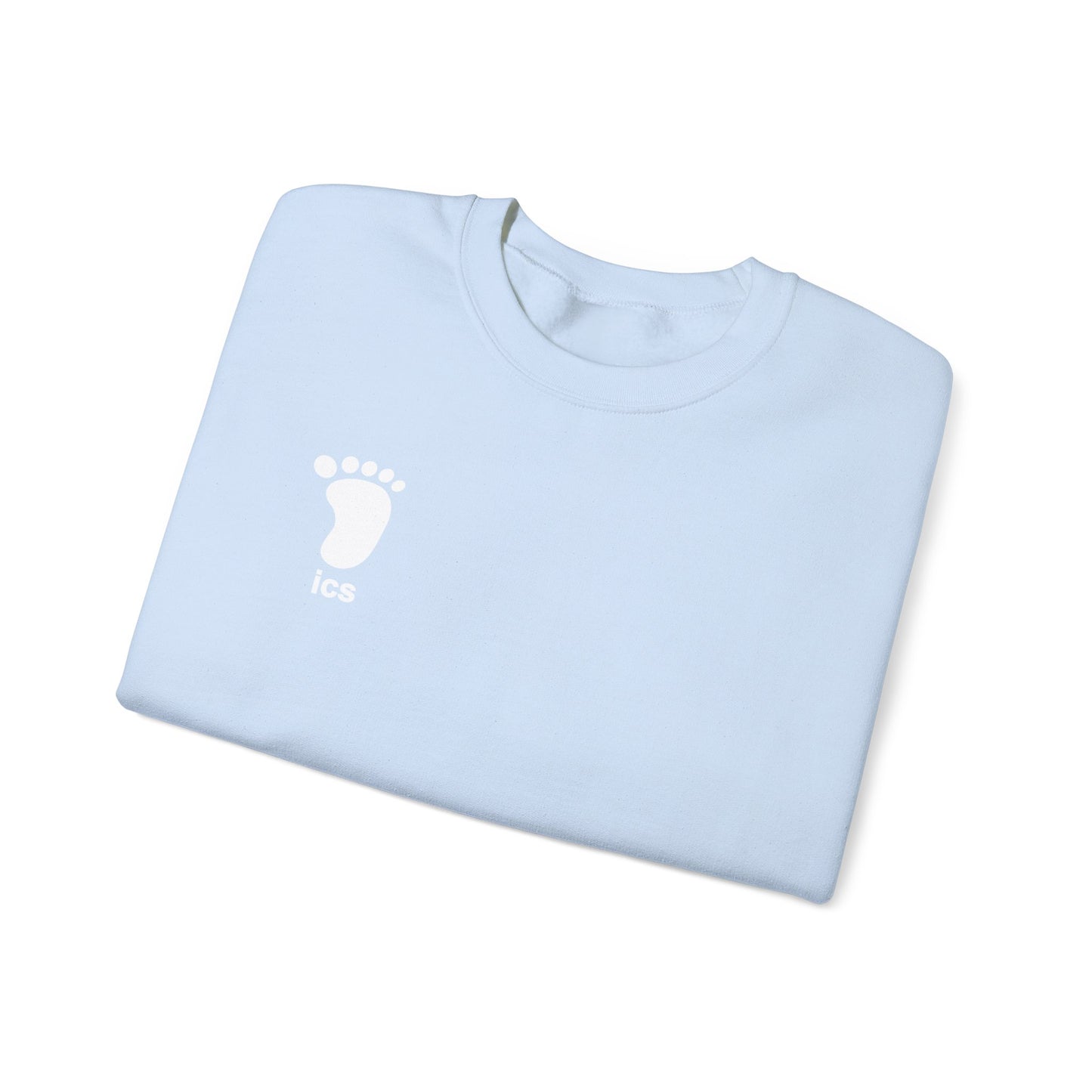Foot ICS crewneck (white print)