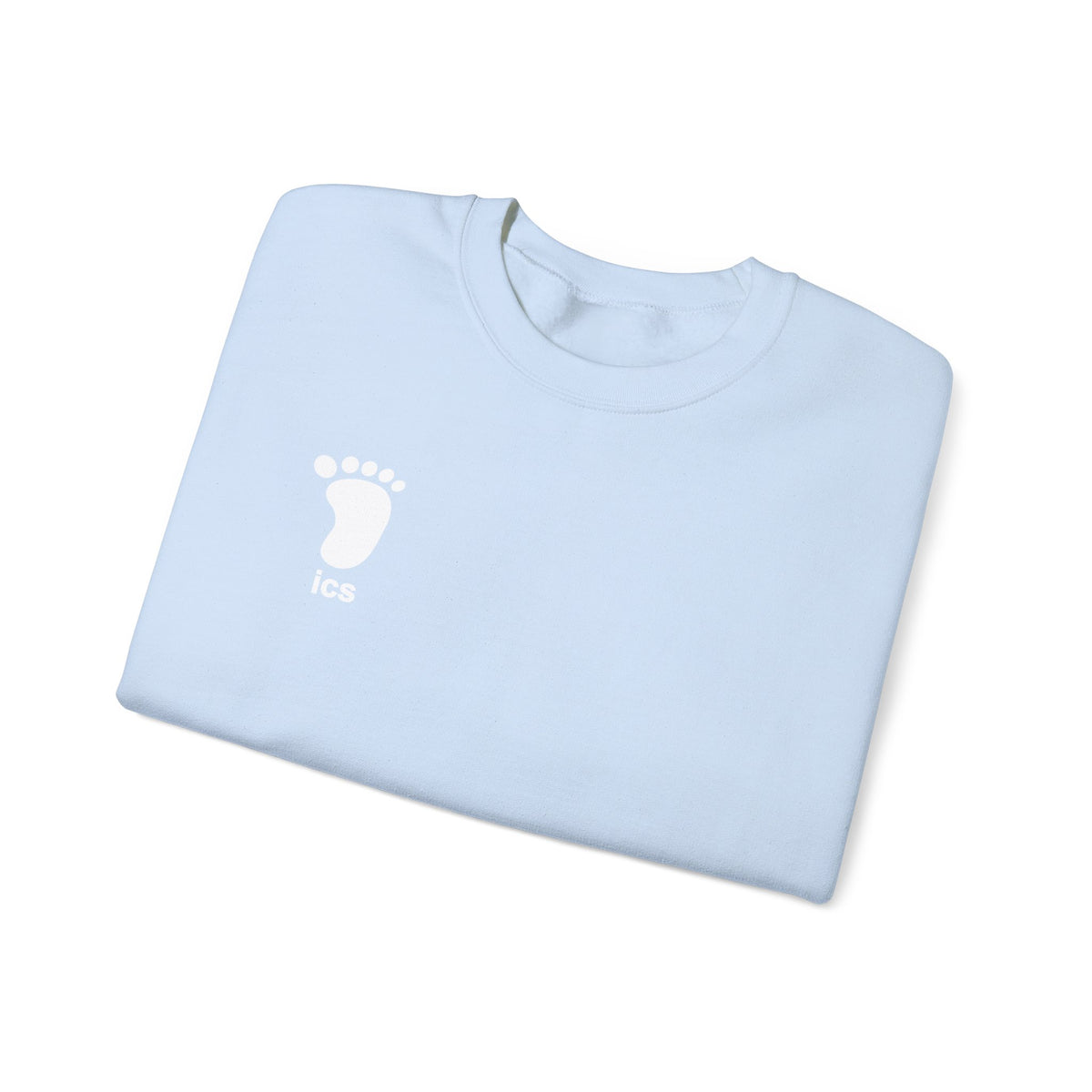 Foot ICS crewneck (white print)