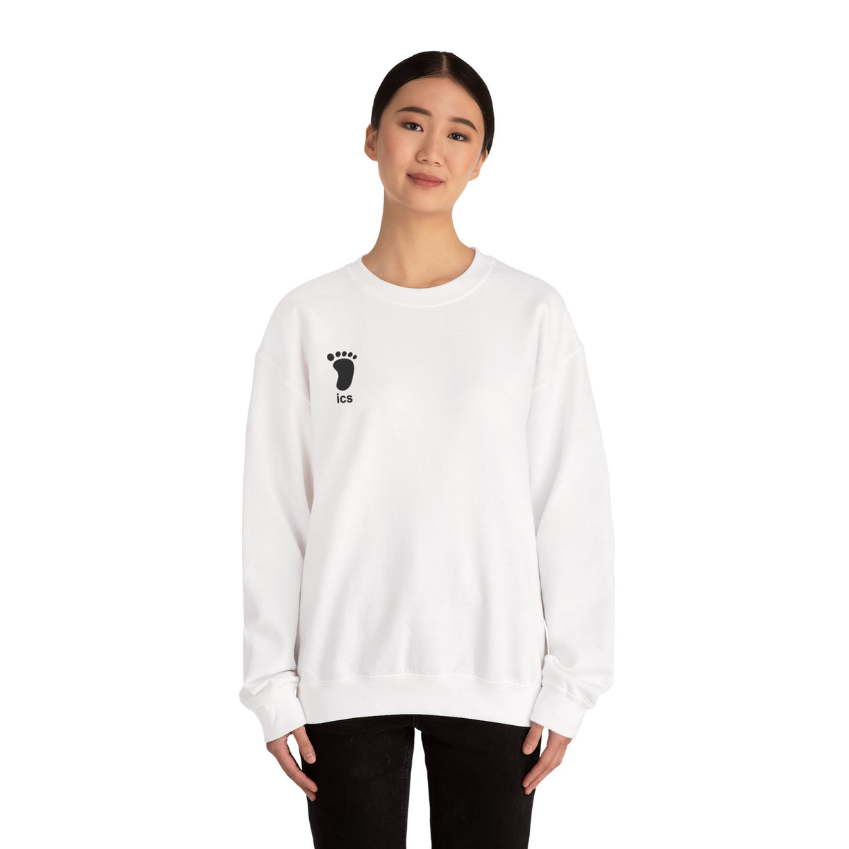 Foot ICS (Black Print) Crewneck