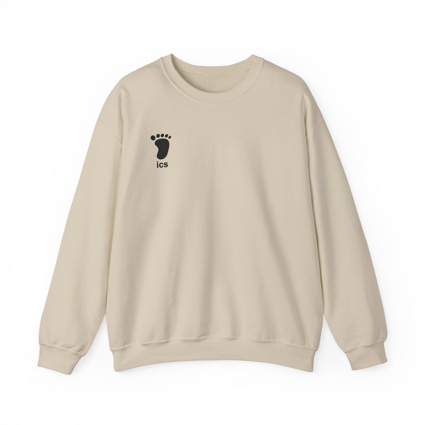 Foot ICS (Black Print) Crewneck