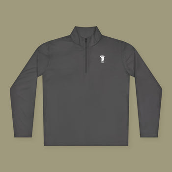 Foot ICS (white print) Quarter Zip