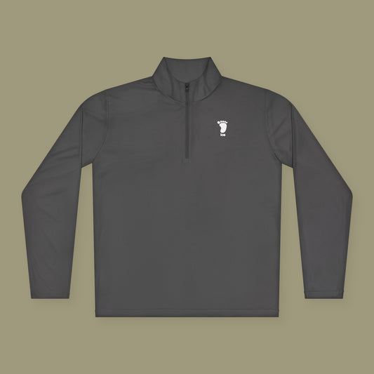 Foot ICS (white print) Quarter Zip