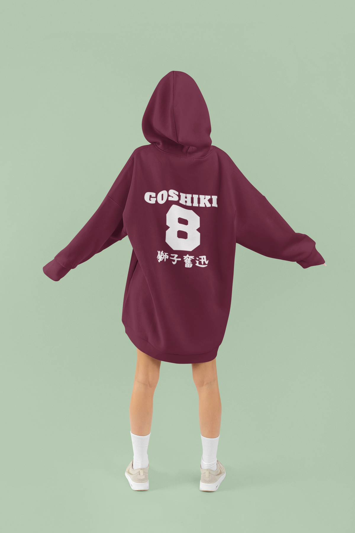 Shiratorizawa Volleyball Goshiki Boyfriend Hoodie