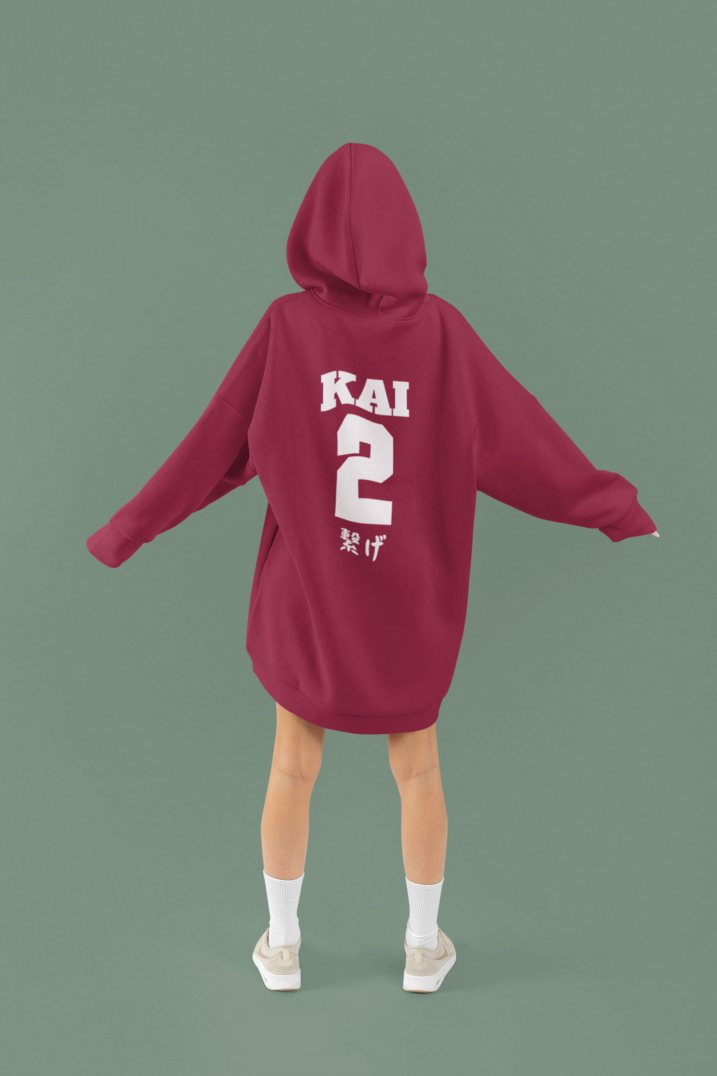 Nekoma Volleyball Kai Boyfriend Hoodie